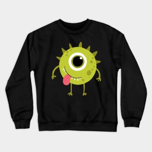 Green Monster Crewneck Sweatshirt